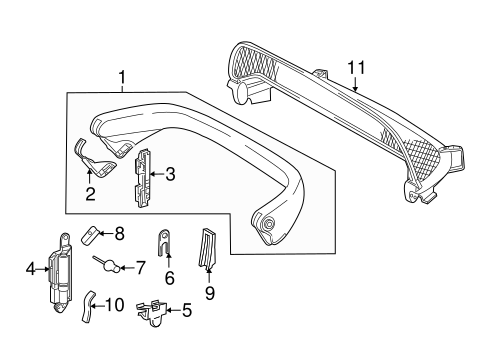 SL550 ROLL BAR