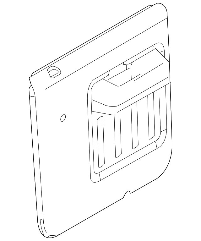 7C3Z-2627406-HB Деталь DOOR TRIM PANEL, RIGHT