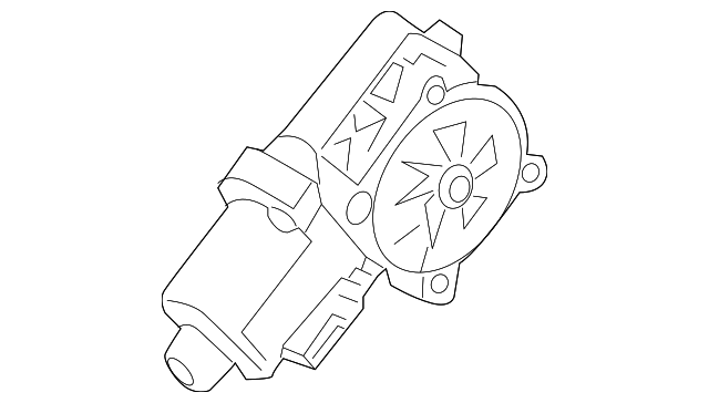 23190642 Деталь WINDOW MOTOR, RIGHT