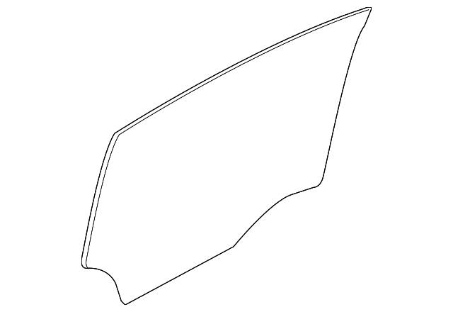 20978534 Деталь DOOR GLASS, RIGHT