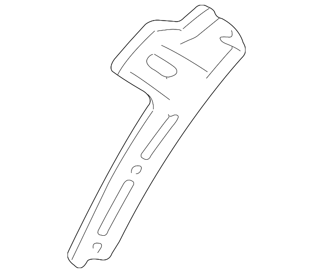 4783963 Деталь WINDSHIELD FRAME, LEFT
