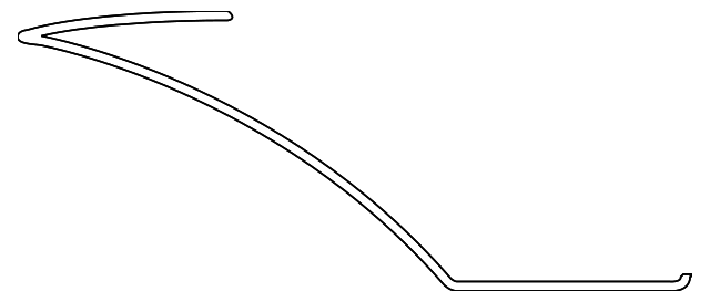51-31-7-061-970 Деталь UPPER MOLDING
