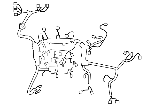 82121-33B62 Деталь ENGINE HARNESS
