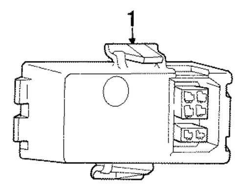 LHS DAYTIME RUNNING LAMP COMPONENTS
