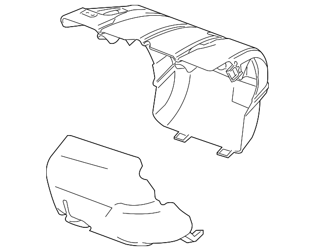 12639886 Деталь REAR COVER