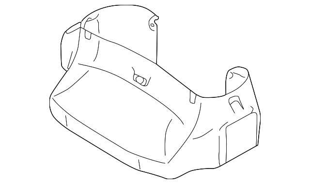 MR634447 Деталь FRONT TRIM