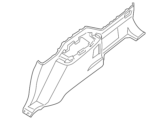 84952-ZQ00C Деталь LOWER TRIM PANEL, RIGHT