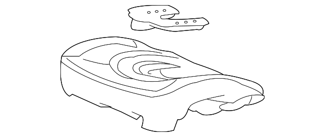 15268758 Деталь SEAT CUSHION PAD