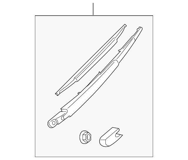 28780-ZM00A WIPER ARM ASSY