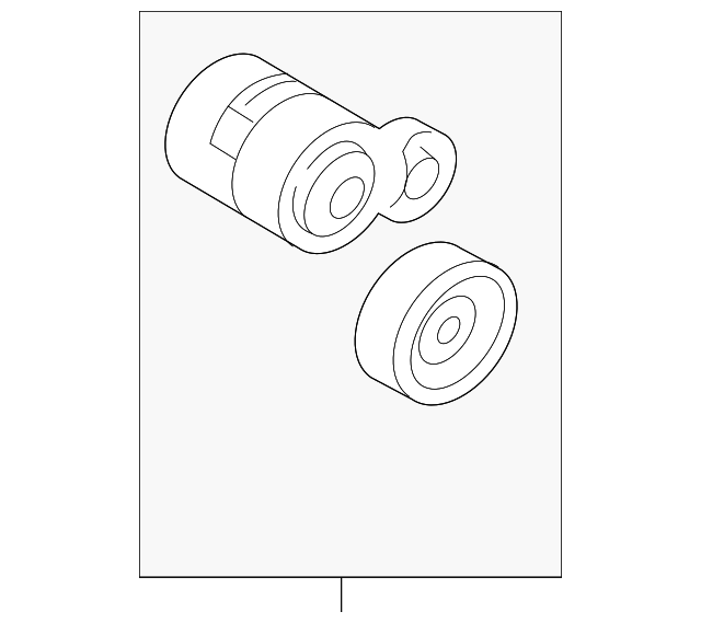 25281-2G250 Деталь TENSIONER