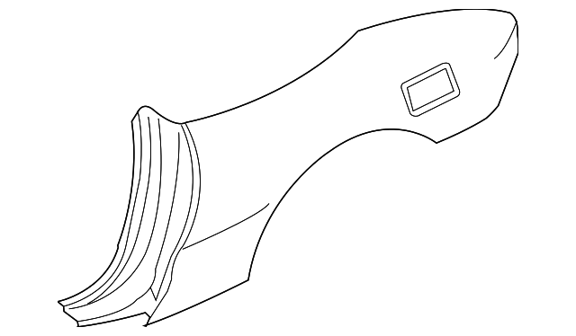 22600278 Деталь QUARTER PANEL, RIGHT