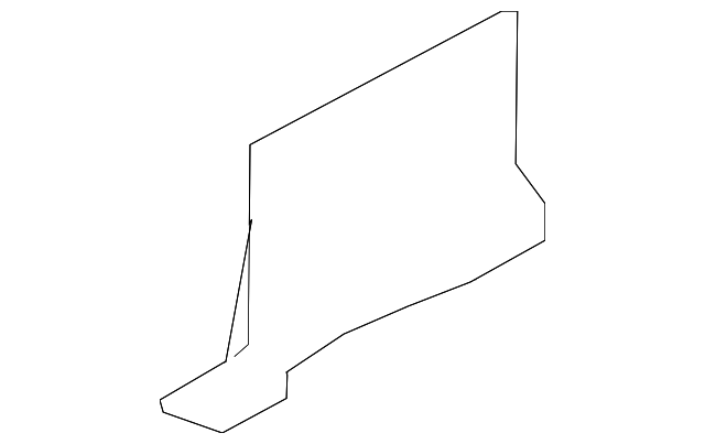 22583880 Деталь REINFORCEMENT, RIGHT