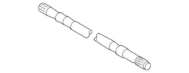 39704-CA050 Деталь SHAFT, LEFT