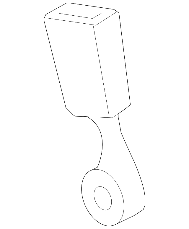 19301273 Деталь CENTER BUCKLE
