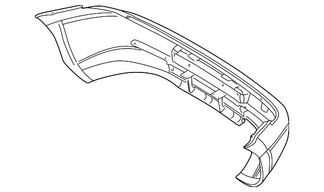 51-12-0-307-539 Деталь BUMPER COVER
