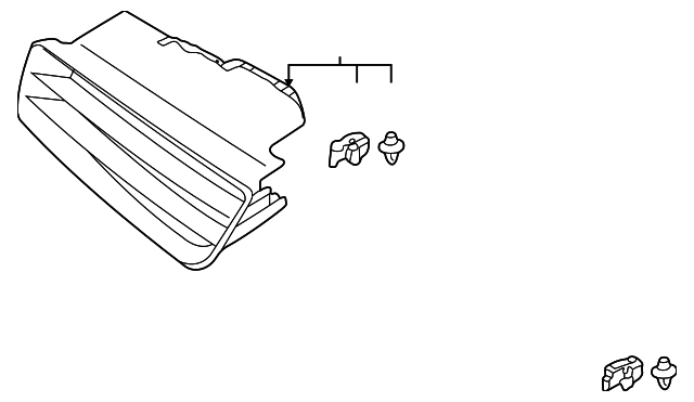 7450A058HC Деталь GRILLE, RIGHT