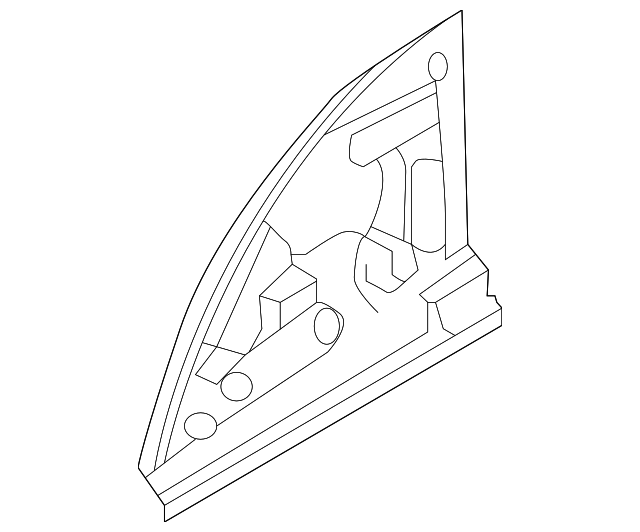 96358-3NA0A Деталь MIRROR ASSY GASKET, RIGHT