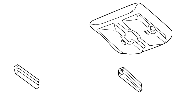E1016996YJ22 Деталь OVERHEAD CONSOLE
