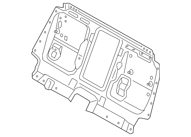 4H0-813-501-F Деталь PARTITION PANEL