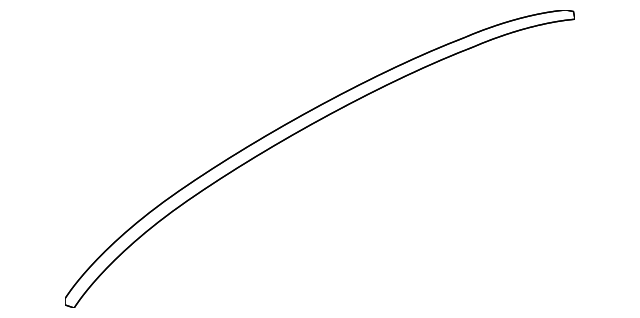 ZU58RXFAC Деталь ROOF MOLDING, RIGHT