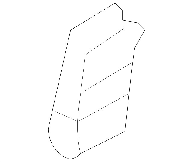 82412-3F000 Деталь DOOR GLASS HOLDER, LEFT