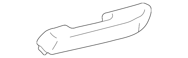 74260-35120-E1 Деталь ARMREST, LEFT