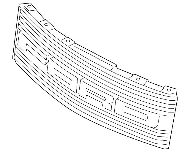 CL3Z-8200-DA Деталь GRILLE