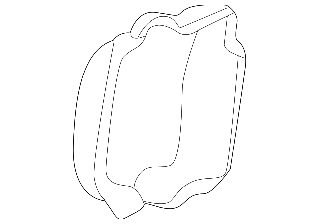 73223-50030 Деталь BELT & RETRACTOR CAP, RIGHT