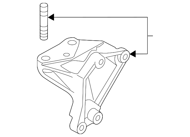 21670-2B100 SUPPORT BRACKET