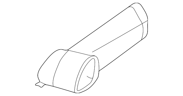 0K2N1-64170 Деталь VENT DUCT, LEFT
