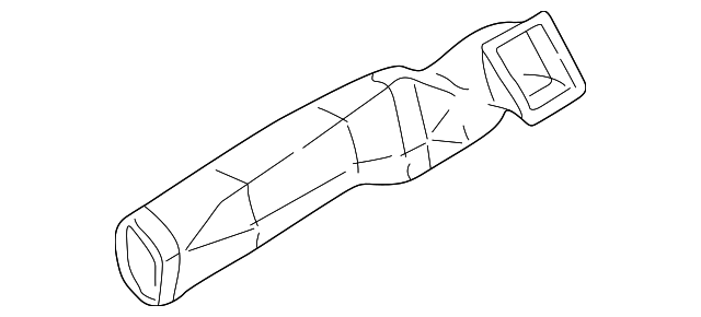 0K2A1-64150 Деталь VENT DUCT, RIGHT