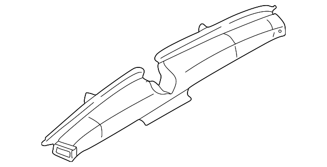 0K2A1-61131B Деталь DEFROSTER DUCT