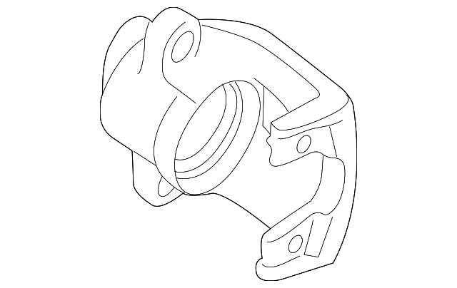 5540282Z20 Деталь CALIPER, LEFT