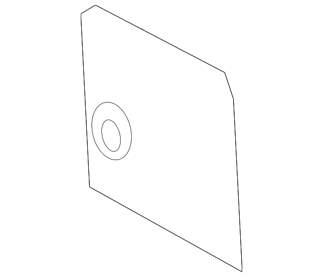 86817-2S000 Деталь DEFLECTOR, LEFT