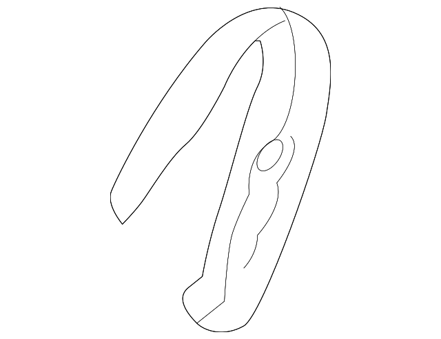 88123-2E500-Z9 Деталь INNER COVER, LEFT