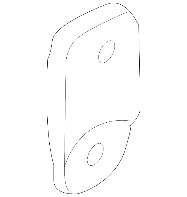 88125-2E500-Z9 Деталь HINGE COVER, LEFT