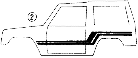 Montero STRIPE TAPE 2