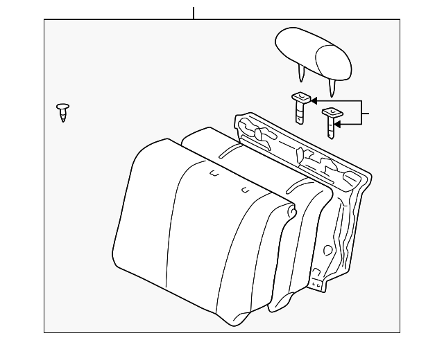 71490-02100-E0 Деталь SEAT BACK ASSY