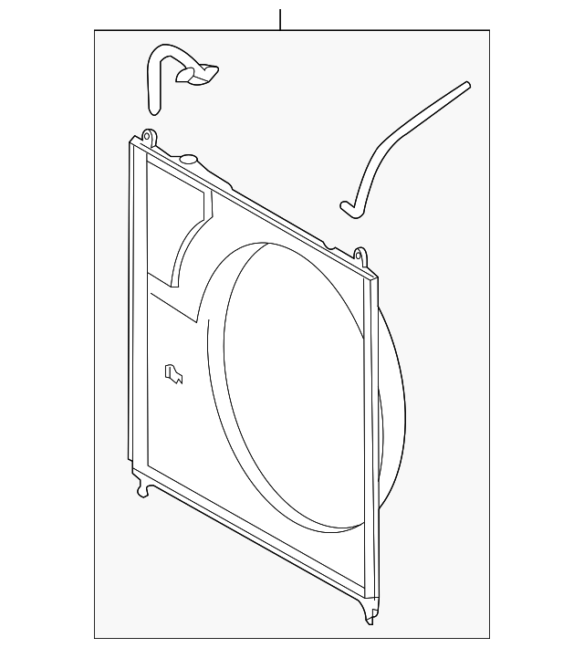 16711-0S011 Деталь SHROUD ASSY