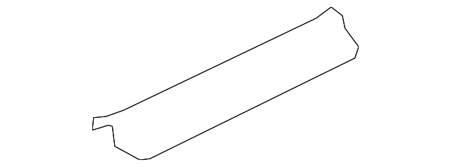 BA6R-68-720-02 Деталь SCUFF PLATE, LEFT