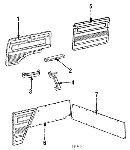 Vanagon INTERIOR TRIM