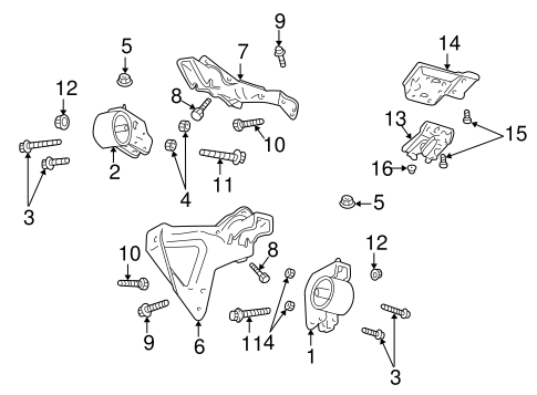 Durango ENGINE & TRANS MOUNTING