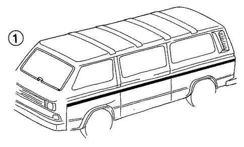 Vanagon STRIPE TAPE