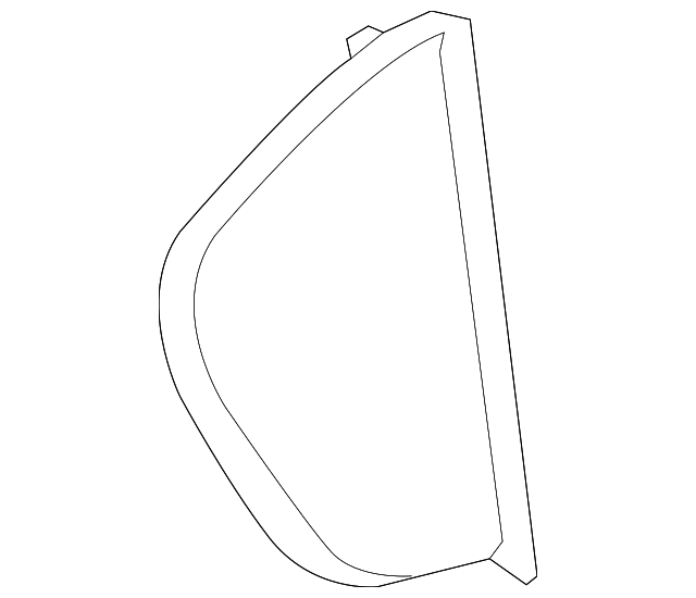 84786-2M000-9P SIDE COVER, RIGHT