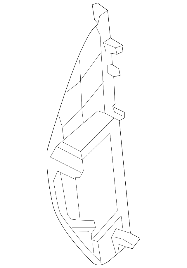 84781-2M000-9P SIDE COVER, LEFT