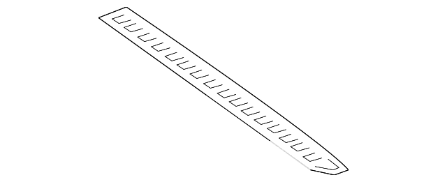 97315-2M000-9P DEFROSTER GRILLE, RIGHT