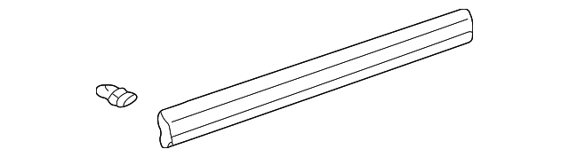67887-0C020 Деталь LOWER W'STRIP, LEFT