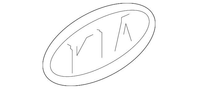 86320-3E031 Деталь EMBLEM