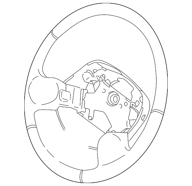 30020960 Деталь STEERING WHEEL