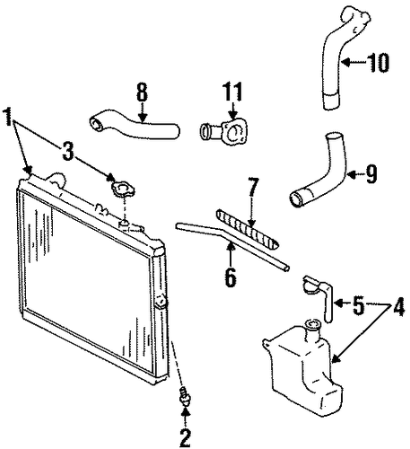 Sportage RADIATOR & COMPONENTS